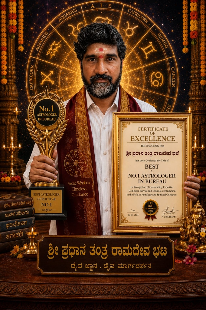 Best & No.1 Astrologer in Bureau Award