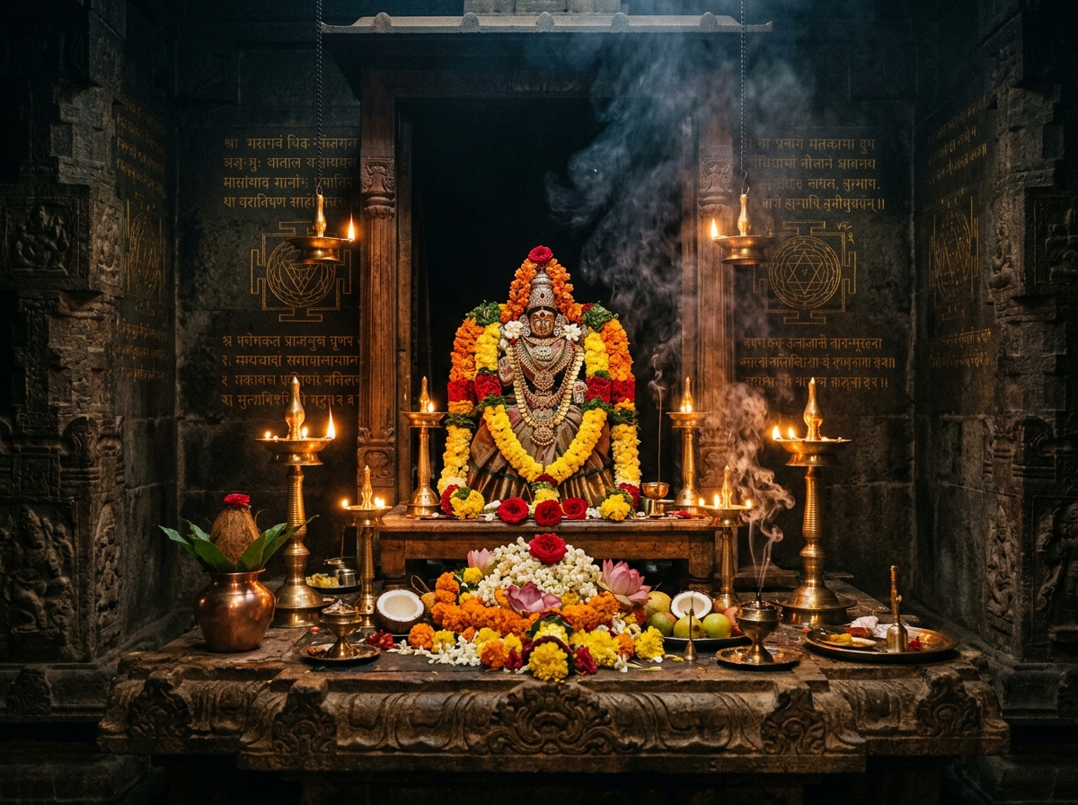 Sacred Vedic Altar