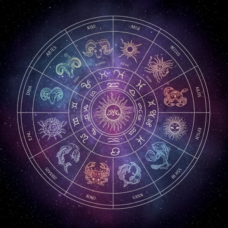 Astrological Zodiac Wheel